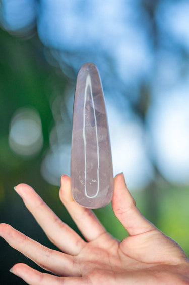 Rose Quartz Polished Wand